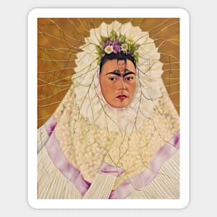 Self Portrait as a Tehuana by Frida Kahlo Sticker